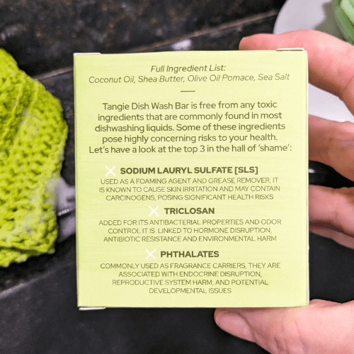 Solid Dish Soap Bar by Tangie