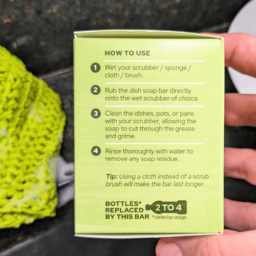 Solid Dish Soap Bar by Tangie